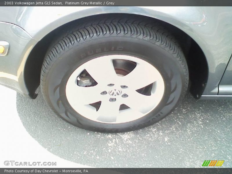 Platinum Grey Metallic / Grey 2003 Volkswagen Jetta GLS Sedan