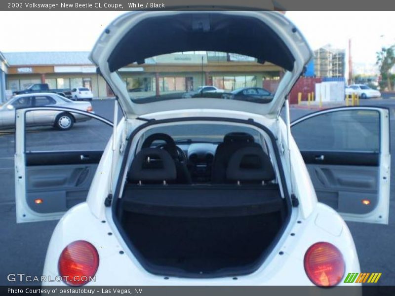 White / Black 2002 Volkswagen New Beetle GL Coupe