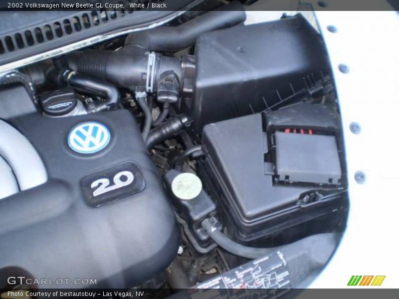White / Black 2002 Volkswagen New Beetle GL Coupe
