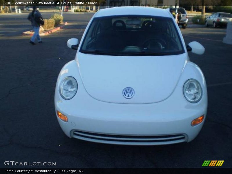 White / Black 2002 Volkswagen New Beetle GL Coupe