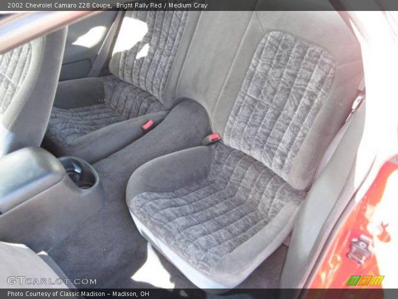 Bright Rally Red / Medium Gray 2002 Chevrolet Camaro Z28 Coupe