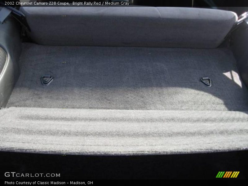  2002 Camaro Z28 Coupe Trunk