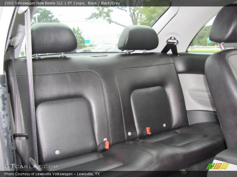 Black / Black/Grey 2003 Volkswagen New Beetle GLS 1.8T Coupe