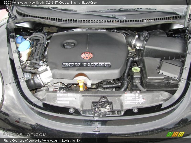 Black / Black/Grey 2003 Volkswagen New Beetle GLS 1.8T Coupe