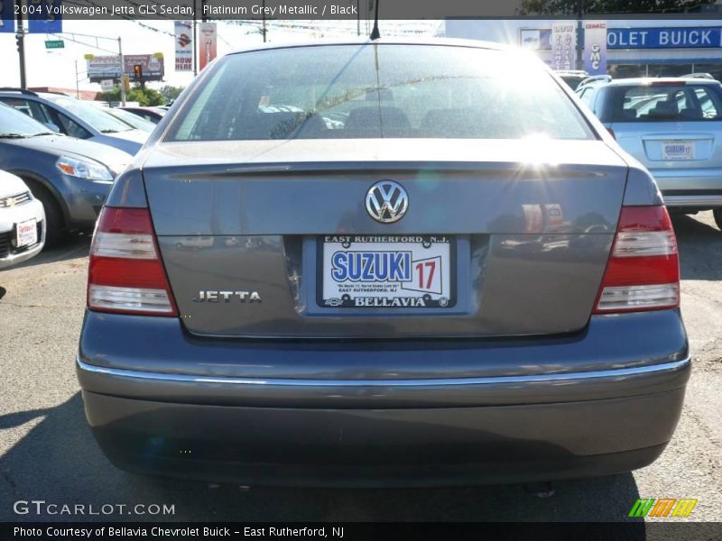 Platinum Grey Metallic / Black 2004 Volkswagen Jetta GLS Sedan