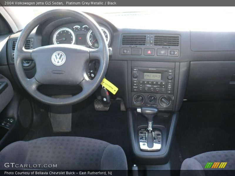 Platinum Grey Metallic / Black 2004 Volkswagen Jetta GLS Sedan