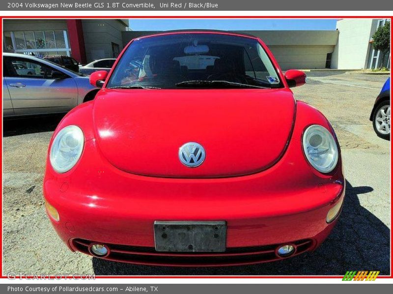 Uni Red / Black/Blue 2004 Volkswagen New Beetle GLS 1.8T Convertible