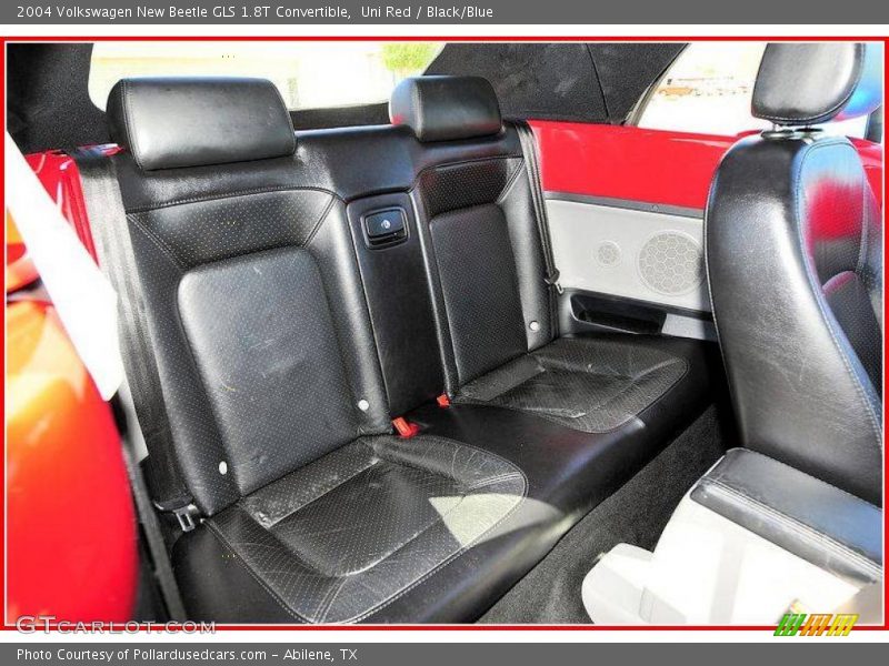 Uni Red / Black/Blue 2004 Volkswagen New Beetle GLS 1.8T Convertible