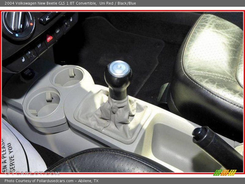 Uni Red / Black/Blue 2004 Volkswagen New Beetle GLS 1.8T Convertible