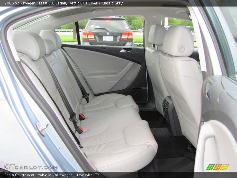 Arctic Blue Silver / Classic Grey 2006 Volkswagen Passat 3.6 Sedan