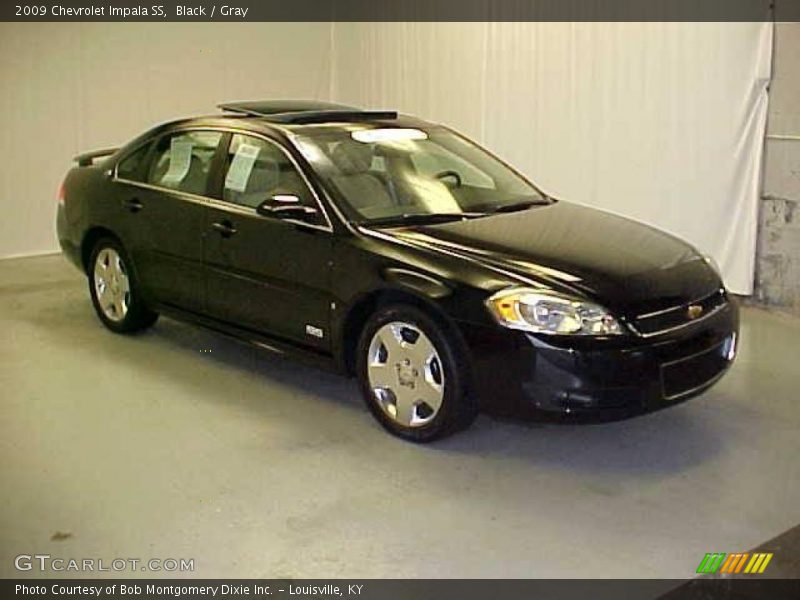 Black / Gray 2009 Chevrolet Impala SS