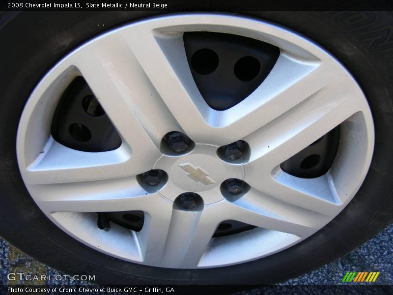 Slate Metallic / Neutral Beige 2008 Chevrolet Impala LS