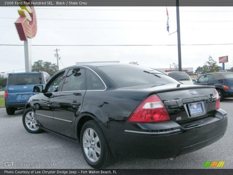 Black / Shale Grey 2006 Ford Five Hundred SEL
