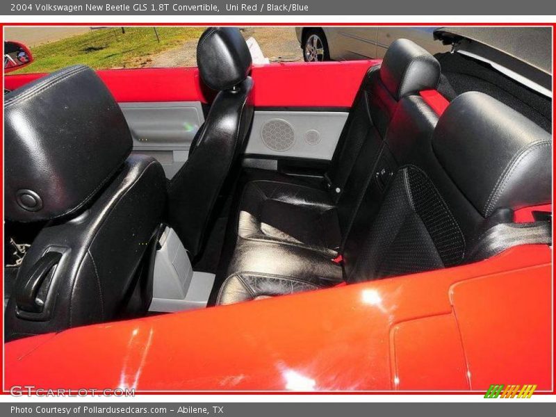 Uni Red / Black/Blue 2004 Volkswagen New Beetle GLS 1.8T Convertible