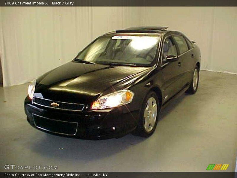 Black / Gray 2009 Chevrolet Impala SS