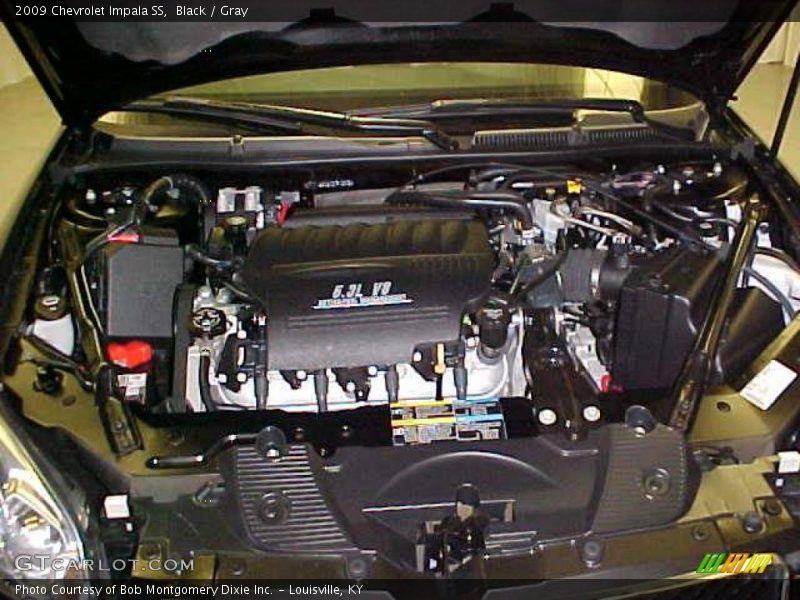 Black / Gray 2009 Chevrolet Impala SS