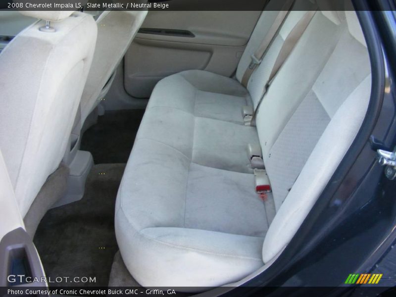 Slate Metallic / Neutral Beige 2008 Chevrolet Impala LS