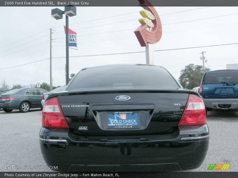 Black / Shale Grey 2006 Ford Five Hundred SEL