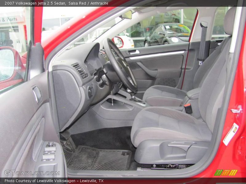 Salsa Red / Anthracite 2007 Volkswagen Jetta 2.5 Sedan