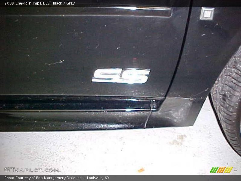 Black / Gray 2009 Chevrolet Impala SS