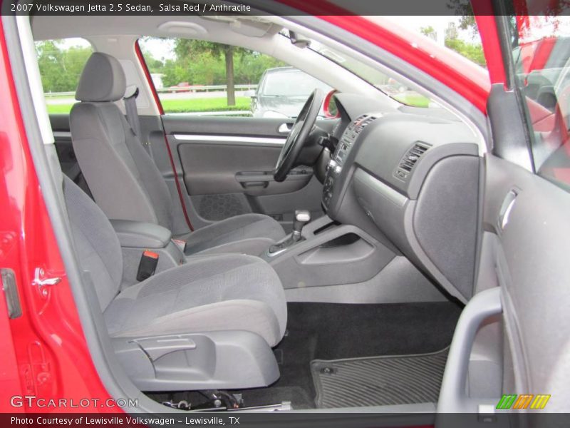 Salsa Red / Anthracite 2007 Volkswagen Jetta 2.5 Sedan