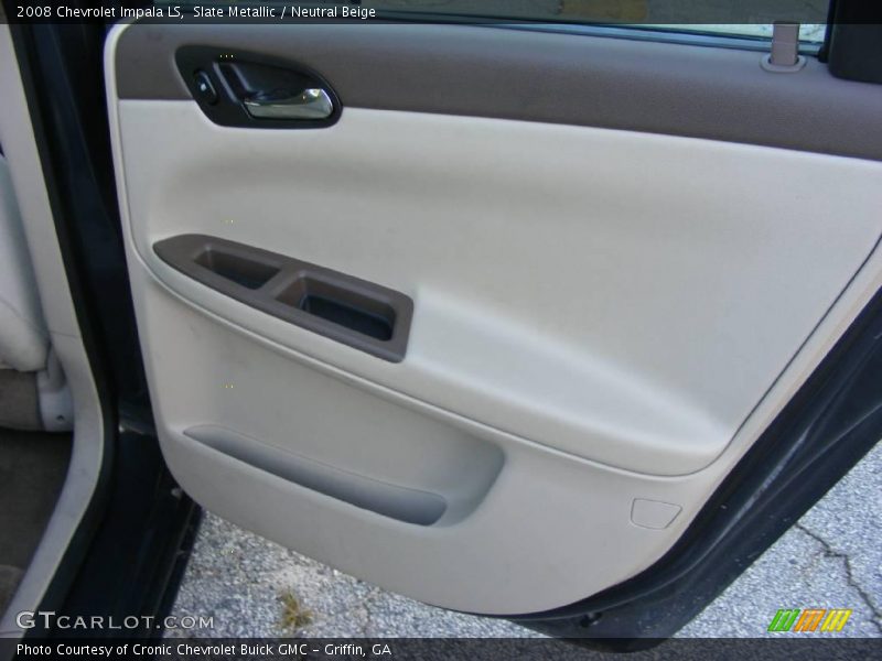 Slate Metallic / Neutral Beige 2008 Chevrolet Impala LS
