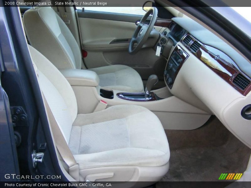 Slate Metallic / Neutral Beige 2008 Chevrolet Impala LS