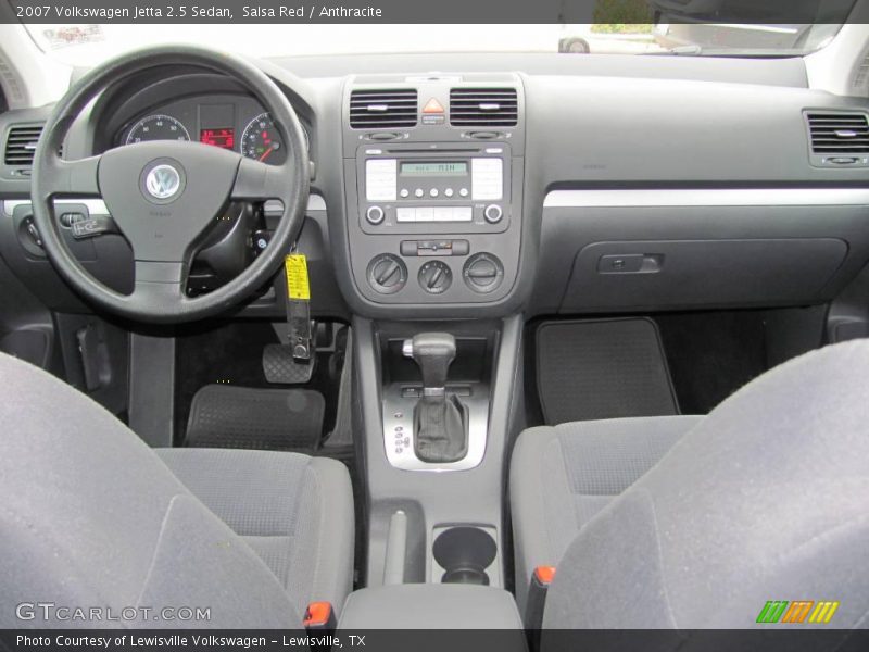Salsa Red / Anthracite 2007 Volkswagen Jetta 2.5 Sedan