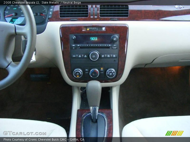 Slate Metallic / Neutral Beige 2008 Chevrolet Impala LS