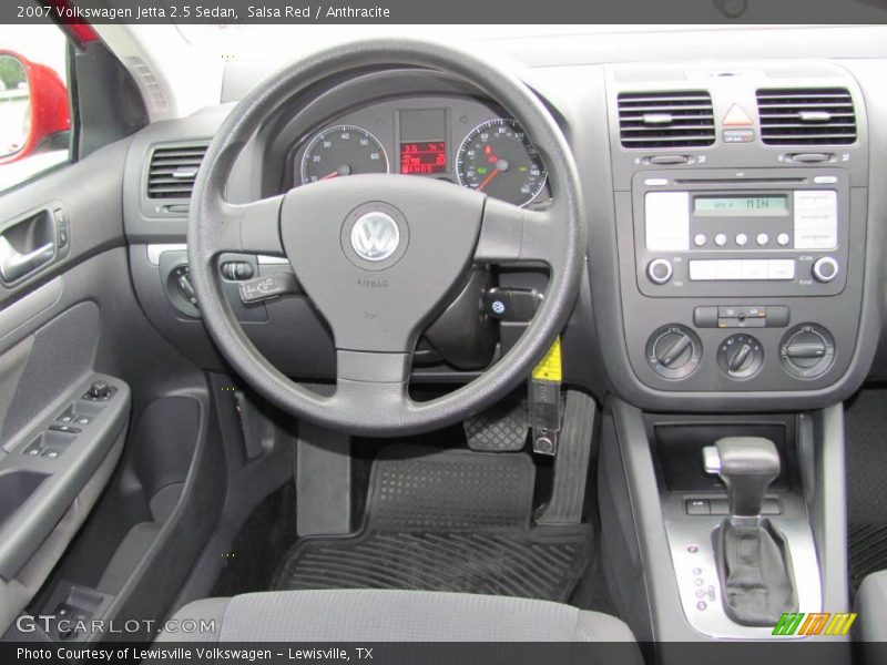 Salsa Red / Anthracite 2007 Volkswagen Jetta 2.5 Sedan
