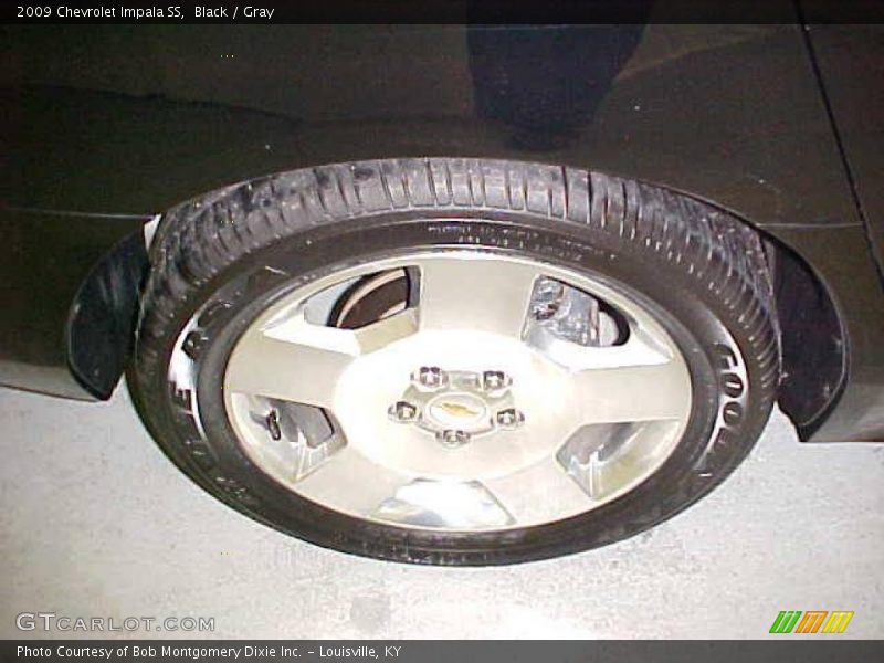 Black / Gray 2009 Chevrolet Impala SS
