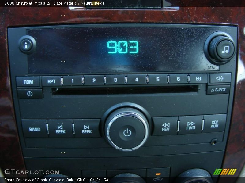 Slate Metallic / Neutral Beige 2008 Chevrolet Impala LS