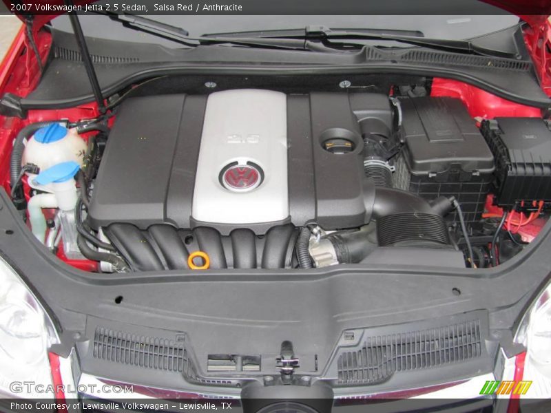 Salsa Red / Anthracite 2007 Volkswagen Jetta 2.5 Sedan