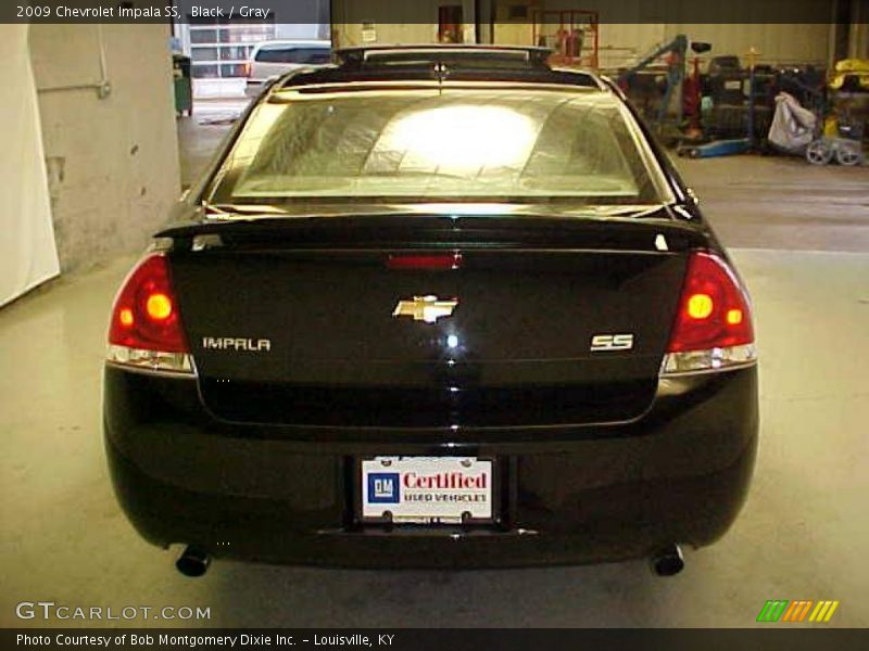 Black / Gray 2009 Chevrolet Impala SS