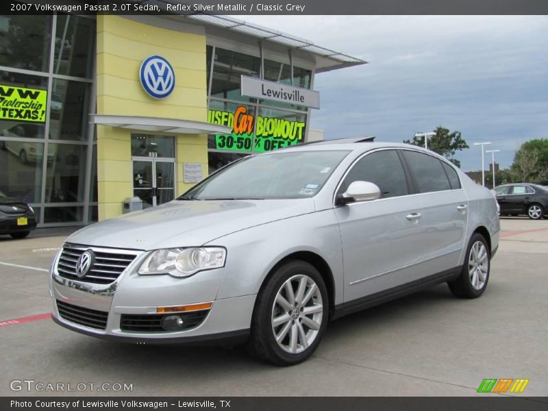 Reflex Silver Metallic / Classic Grey 2007 Volkswagen Passat 2.0T Sedan