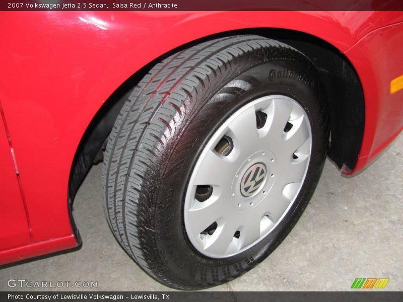 Salsa Red / Anthracite 2007 Volkswagen Jetta 2.5 Sedan
