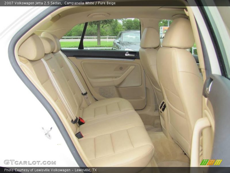 Campanella White / Pure Beige 2007 Volkswagen Jetta 2.5 Sedan