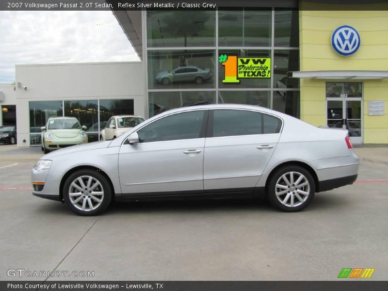 Reflex Silver Metallic / Classic Grey 2007 Volkswagen Passat 2.0T Sedan