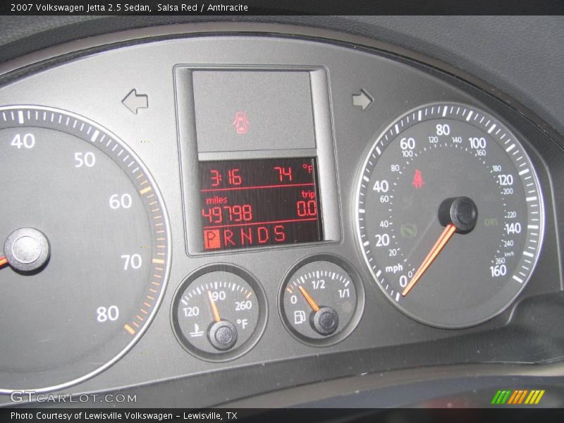 Salsa Red / Anthracite 2007 Volkswagen Jetta 2.5 Sedan
