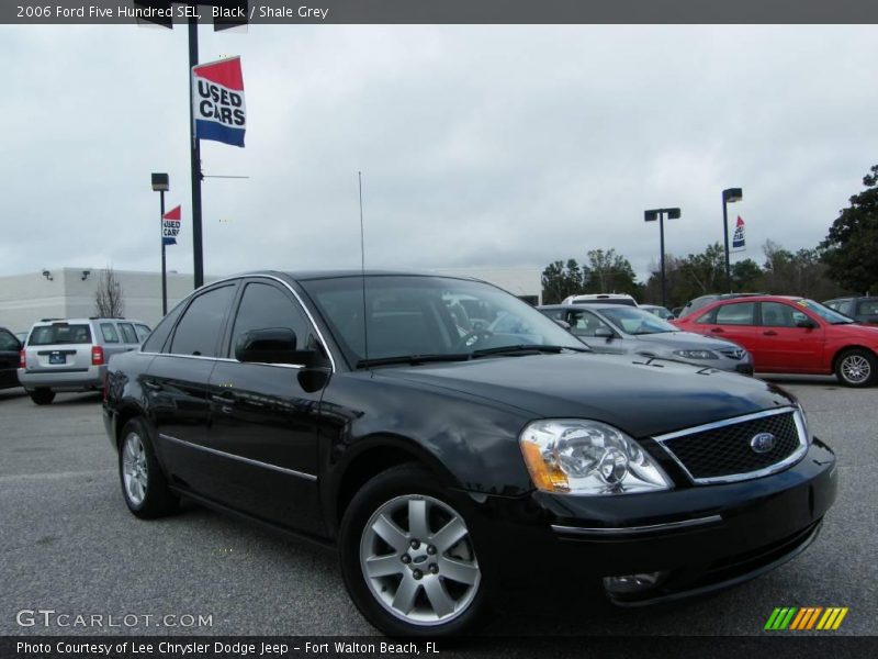 Black / Shale Grey 2006 Ford Five Hundred SEL