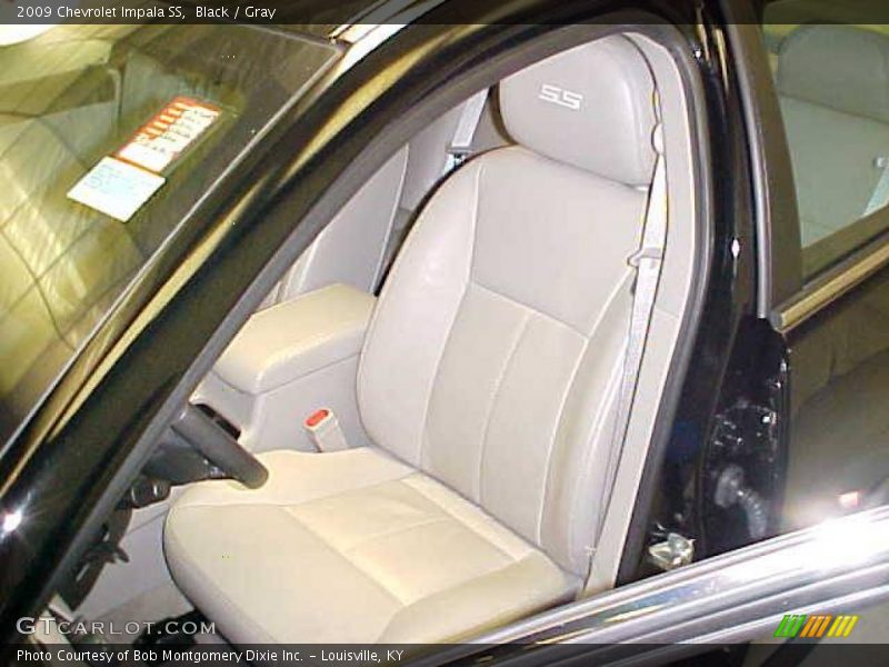Black / Gray 2009 Chevrolet Impala SS