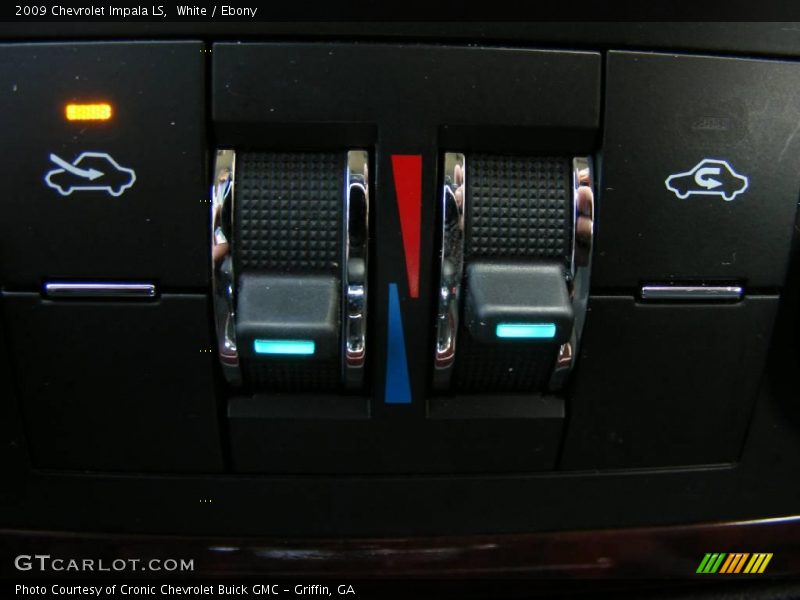 White / Ebony 2009 Chevrolet Impala LS