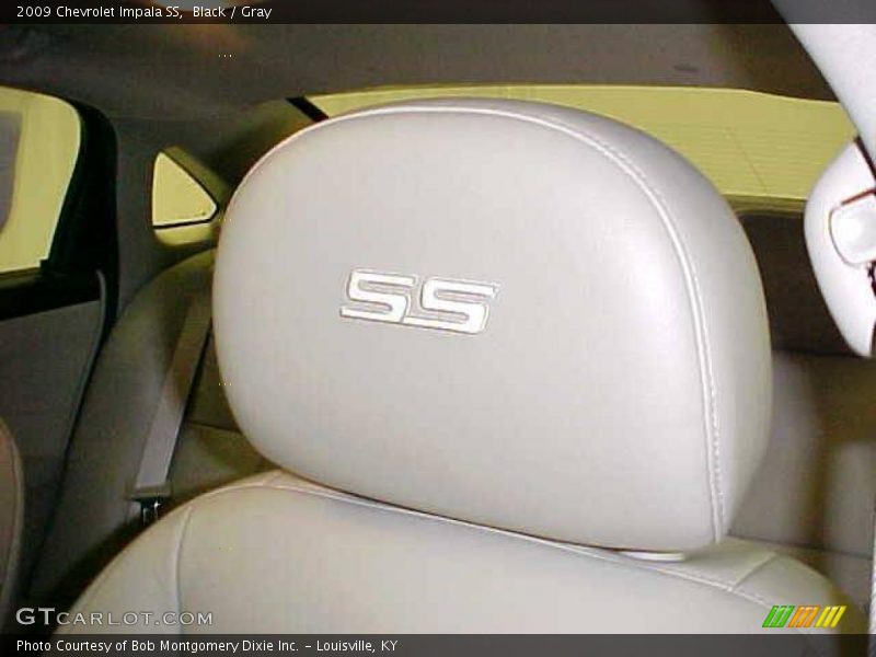 Black / Gray 2009 Chevrolet Impala SS