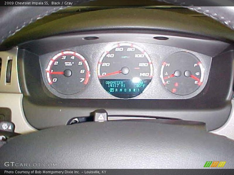 Black / Gray 2009 Chevrolet Impala SS