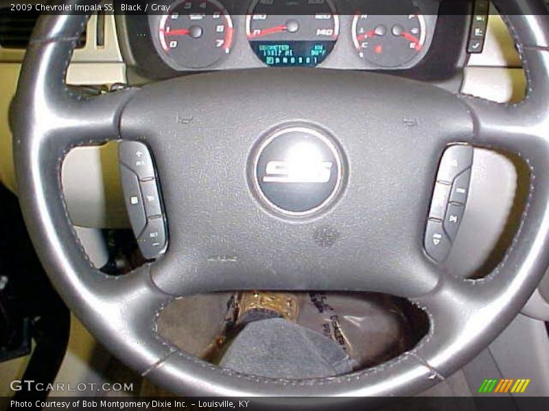 Black / Gray 2009 Chevrolet Impala SS