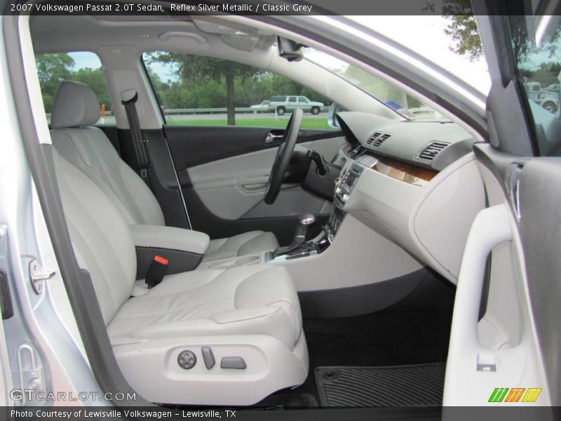 Reflex Silver Metallic / Classic Grey 2007 Volkswagen Passat 2.0T Sedan