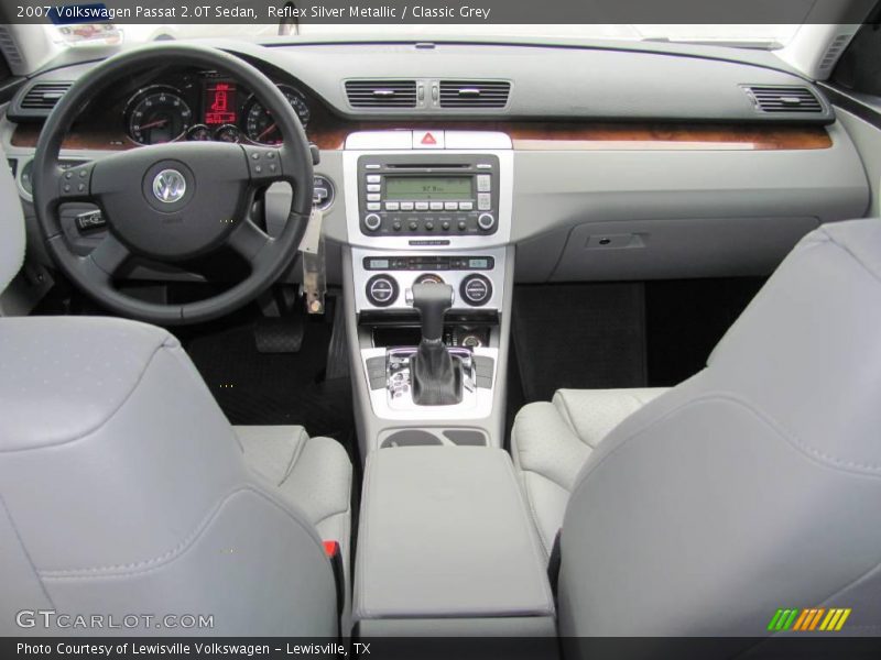 Reflex Silver Metallic / Classic Grey 2007 Volkswagen Passat 2.0T Sedan