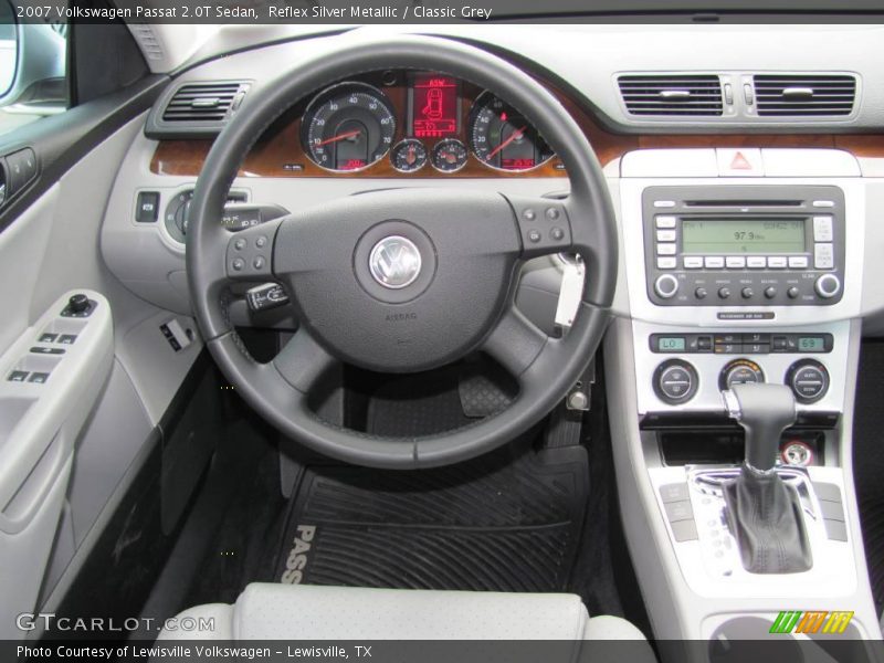 Reflex Silver Metallic / Classic Grey 2007 Volkswagen Passat 2.0T Sedan