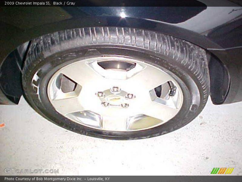 Black / Gray 2009 Chevrolet Impala SS