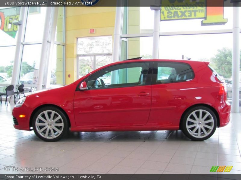 Tornado Red / Anthracite 2008 Volkswagen R32